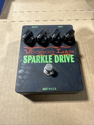 Voodoo Lab Sparkle Drive Guitar Overdrive Pedal Tested Working