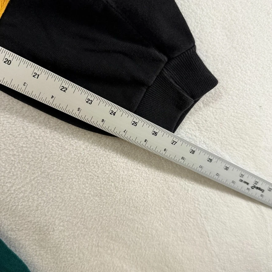 Camisa de Rugby Robert Bruce De Colección Para Hombre Grande Púrpura Verde Cuello Cambray Años 90 Foto 4 de 4