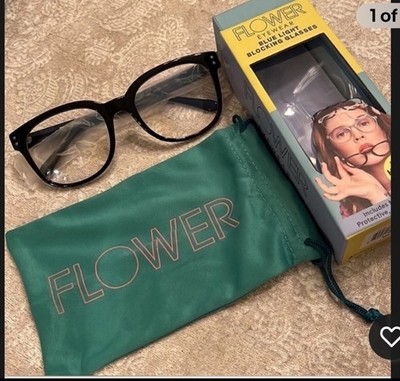 Blue Light Blocking Glasses Flower By Drew Barrymore Hazel Unisex  54-20-140 mm