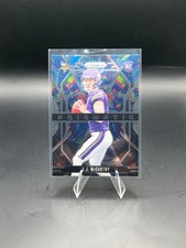 2024 Panini Prizm #8 J.J. McCarthy RC Prizmatic Prizm Minnesota Vikings 