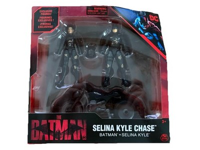 Batman ''The Batman'' 10cm Spielse Batman-, Selina Kyle-Actionfiguren Neu DC