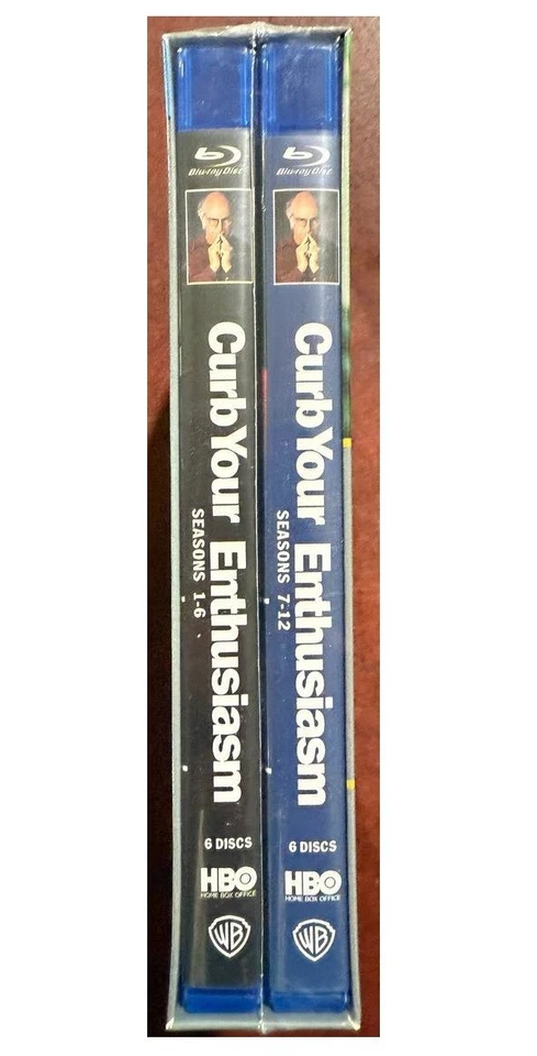 Curb Your Enthusiasm: The Complete Series, Seasons 1-7 (Blu-Ray,12-Disc,Box-Set) Foto 2 de 3