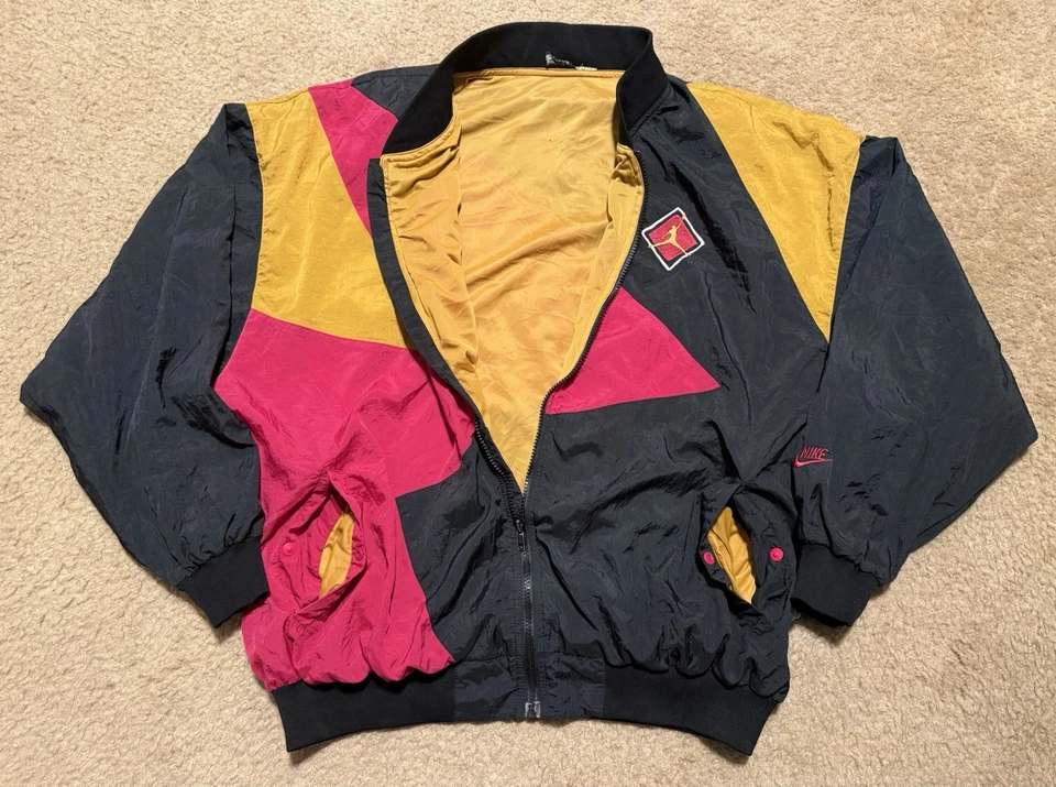 Conjunto de chándal vintage Nike Air Jordan Retro 7 OG chaqueta, pantalones cortos XL traje de vuelo Foto 3 de 4