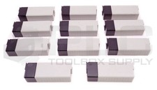 LOT OF 11 ALLEN BRADLEY PC ABS BLANK CARD SLOT FILLERS
