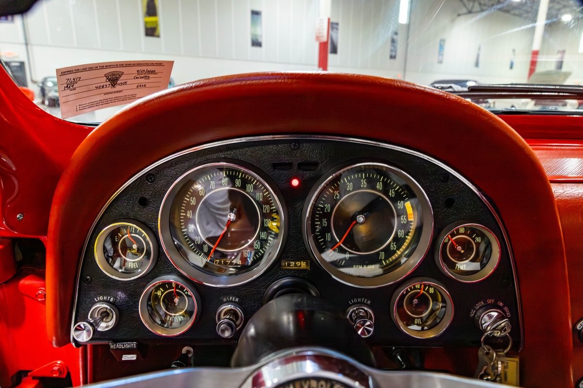 1964 Riverside Red Chevrolet Corvette   | C2 Corvette Photo 10