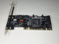 Syba SD-SATA-4P PCI 4-Channel Serial-ATA SATA Raid Controller Card