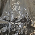 RARE Supreme Black Backpack OS Logo Accent Zip Closure FW18 box logo — photo 6