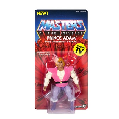 Motu Masters Of The Universe Prince Adam New Vintage Coll. Action Figure Super7
