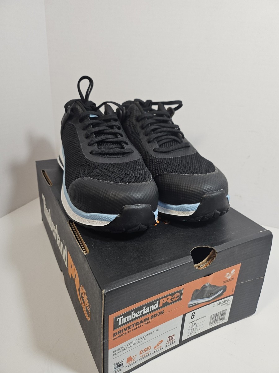 Timberland Black Pro Drivetrain Low Composite Toe Safety 