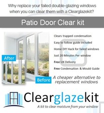 1-10 FAILED Double Glazing Window Repair kit Clears trapped Condensation