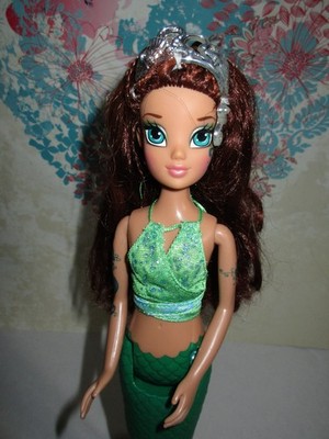 MGA Story Time Princess The Little Mermaid Doll w/ Orig. Top & Crown