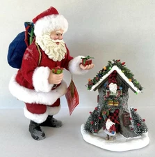 Dept 56 Possible Dreams Clothtique Santa Gnomes For The Holiday #6010186