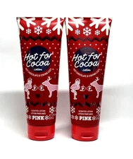 NEW 2 VICTORIA'S SECRET HOT FOR COCOA WOMEN FRAGRANCE HAND BODY LOTION 8 FL OZ