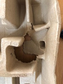 Atari Jaguar Game Console Black With Box Junk Not Tested Used Good Condition