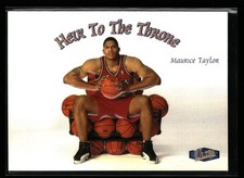 Maurice Taylor 1997-98 Fleer Ultra #13HT Heir to the Throne RC LA Clippers