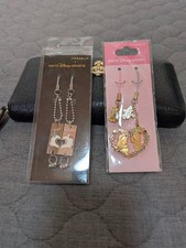 Tokyo Disney Pair Strap Mickey & Minnie, Aladdin Jasmine  Unused