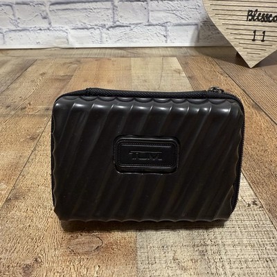 TUMI Air India Airline Zip Toiletry Amenity Case Business Class EMPTY CASE ONLY