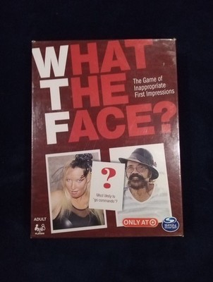 What The Face? Party Game Of Inappropriate First Impressions - Factory Sealed
