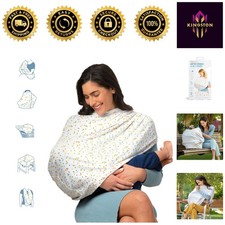 5-in-1 Nursing Cover with Silver-Ion Technology - Quiet Skies for Moms on the Go