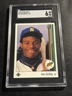 KEN GRIFFEY JR 1989 UPPER DECK #1 HOLY GRAIL ROOKIE RC SGC 6