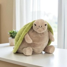 New Jellycat Timmy Turtle Stuffed Animal 11" Ultra-Soft Plush, Perfect Kids Gift