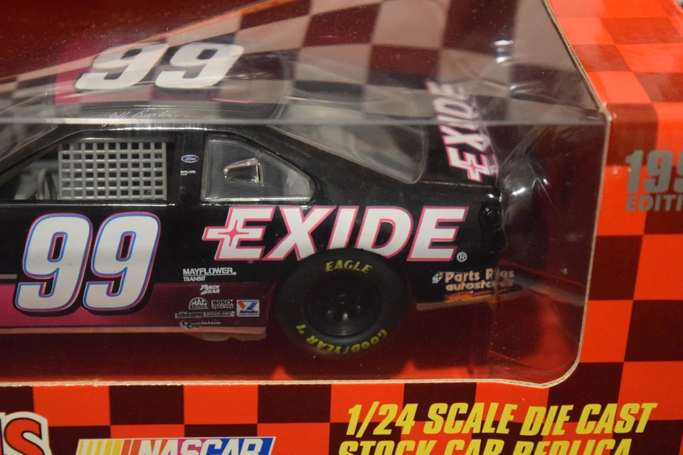 Ford Racing Champions #99 1997 Jeff Burton Exide baterías escala 1:24 Foto 3 de 4