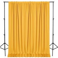 10x7 Ft Backdrop Curtains Party Photography Drapes Rod Pocket Wedding Decor Org