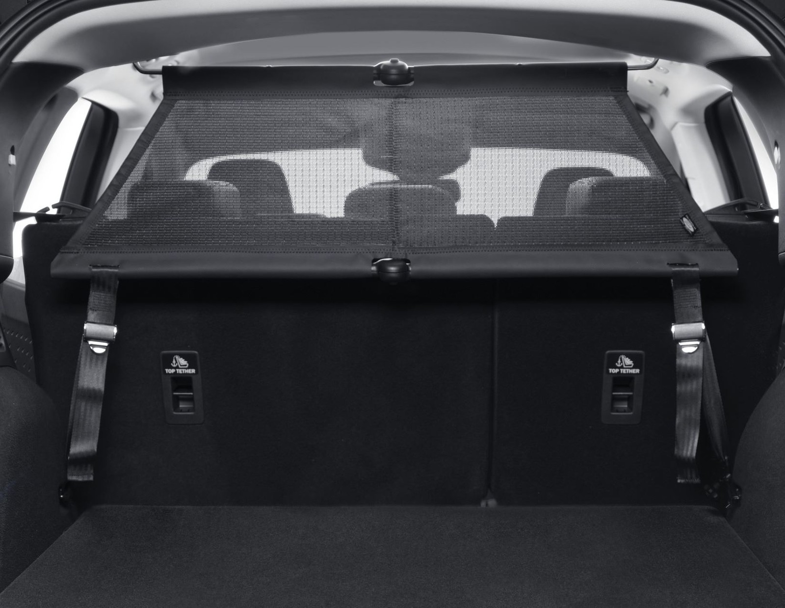 Filet d'arrimage de coffre Ford contre le glissement d'objets en voiture