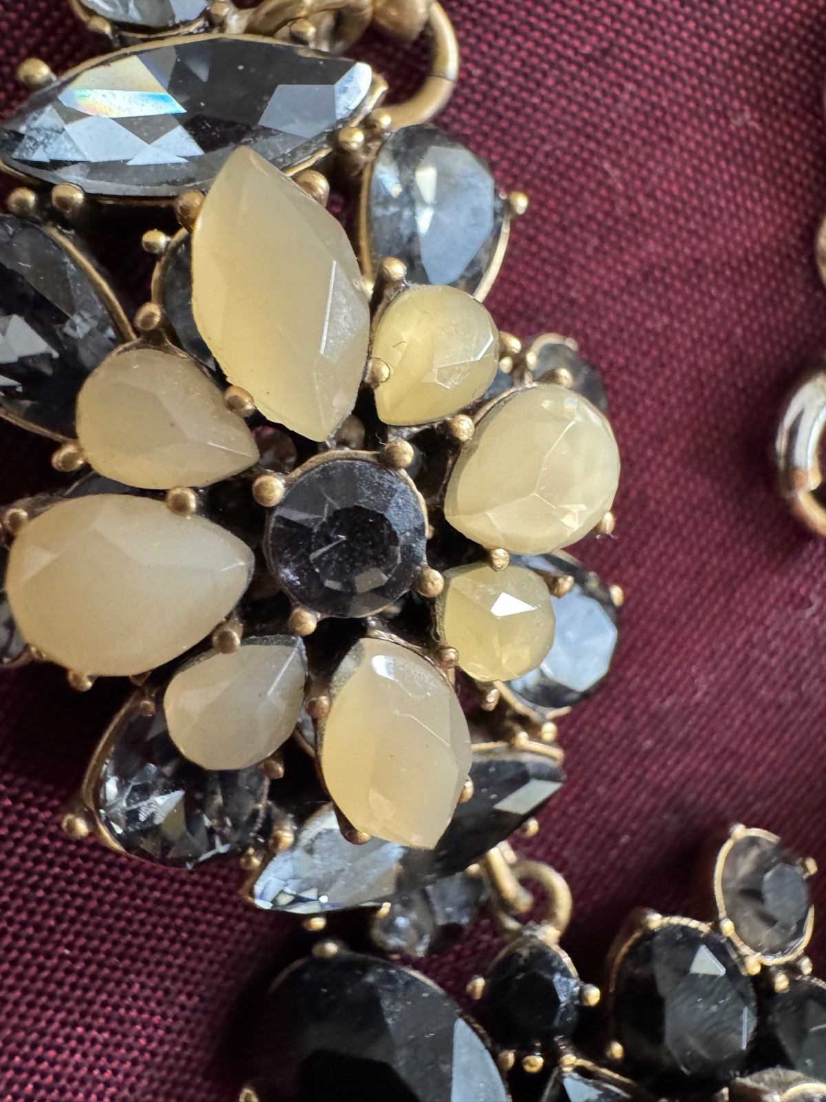 Dramatic J Crew Classic statement necklace - image 3