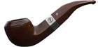 PETERSON "IRISH HARP" 80s HALF-BENT BULLDOG 9MM BRIAR PIPE **NEW** SMOOTH