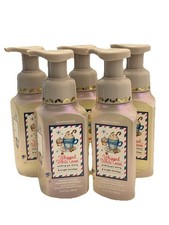 5 X Bath  Body Works WHIPPED WHITE COCOA Gentle Foaming Hand Soap RARE 8.75floz