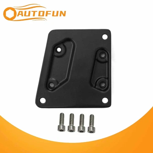 Black Bottom Mount Bracket forDoor Mirror Arm Aluminum Fit Peterbilt Right Side
