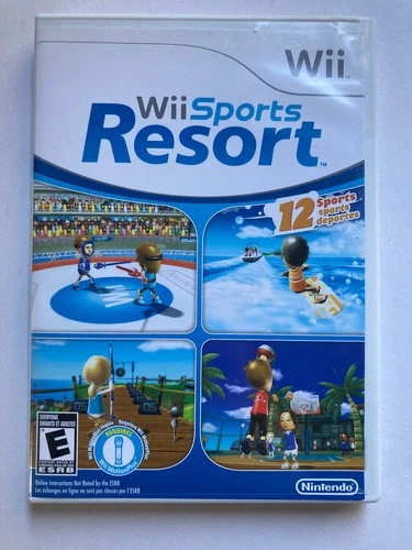 Wii Sports Resort Game Nintendo CIB Complete VG