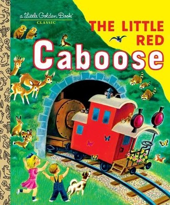 Marian Potter The Little Red Caboose (Hardback) Little Golden Book
