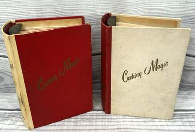 COOKING MAGIC STEP BY STEP COOKBOOKS CULINARY ARTS INSTITUTE 21 BOOKS 2 BINDERS