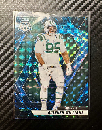 Panini 2025 Mosaic Football Quinnen Williams #160 Genesis Mosaic Prizm SP