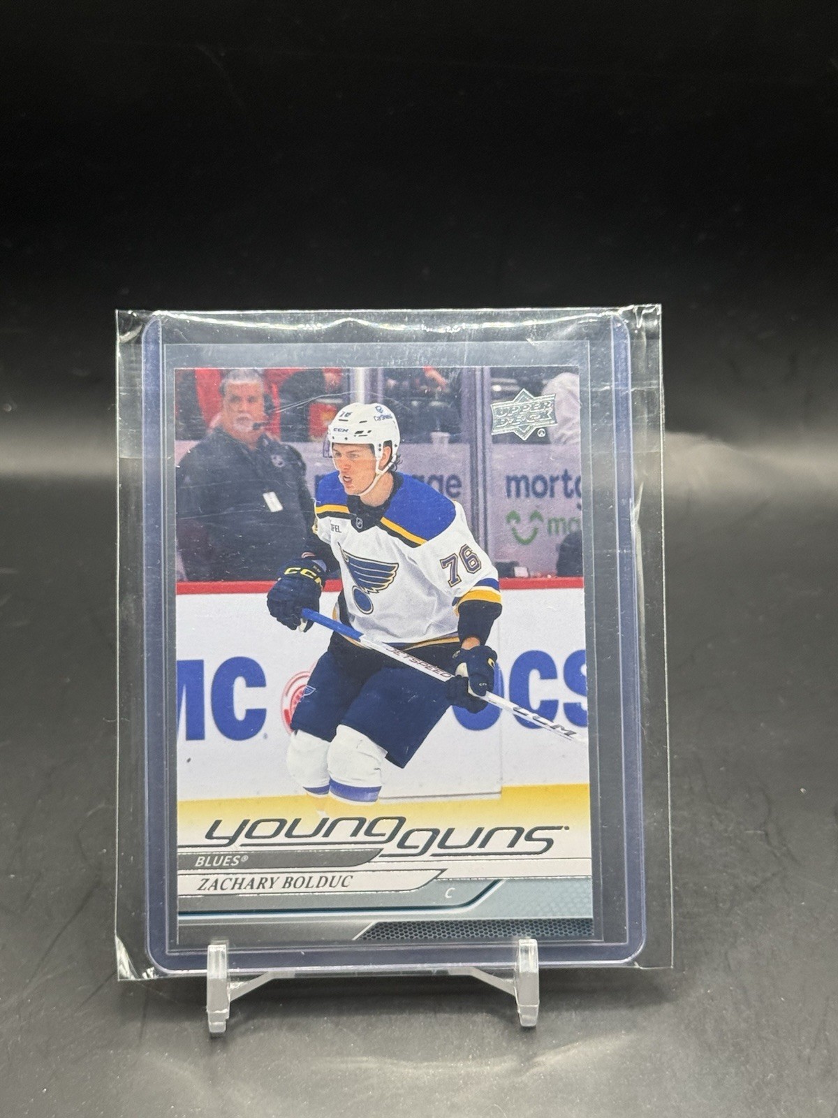 2024-25 UPPER DECK #201 ZACHARY BOLDUC YOUNG GUNS MONTREAL