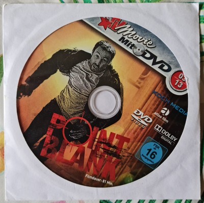 DVD - Point Blank - FSK 16 - DVD aus der TV Movie 03/13, NUR DIE DVD MIT PAPIERH