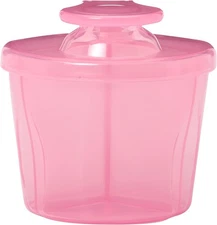 Formula Dispenser with Snap-On Lid for On-The-Go Feedings,Milk Powder Dispenser 