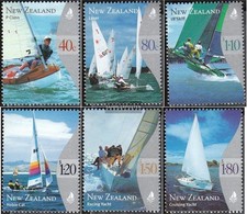 nouvelle-zélande 1800A-1805A (complète edition) oblitéré 1999 voile