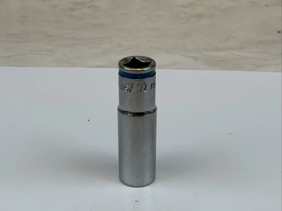 DURALAST 75-402,  1/2in.   3/8 Drive 6pt Deep SAE Socket - Image 2 of 4