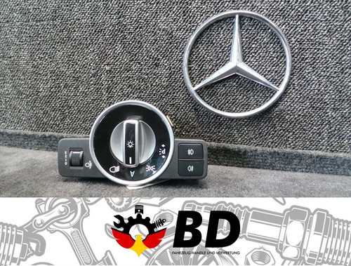 S15-4*Mercedes 204 C Klasse Lichtschalter Schalter Licht Automatik A2049058002