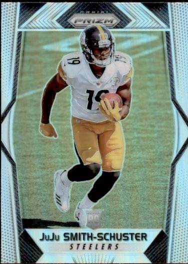 2017 Panini Prizm JuJu Smith-Schuster Silver Prizm Rookie (RC) #281 Steelers