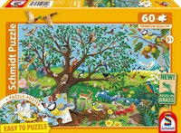 Tiere Im Garten Kinderpuzzle Graspappe Standard 60 Teile Spiel 56573 Deutsch