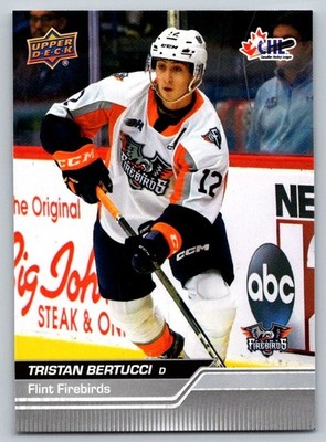 Tristan Bertucci 2023-24 Upper Deck CHL #289 Flint Firebirds