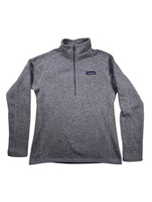 Patagonia Womens Better Sweater Quarter-Zip Fleece Lilac Size S STY25617