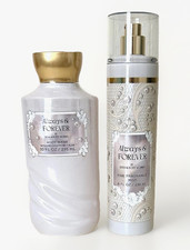 Bath  Body Works BBW Always and Forever Body Wash Body Mist Set New 8oz