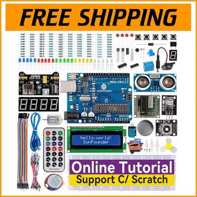 Comprehensive Arduino UNO R3 Starter Kit with Professional Support & Resources=]
