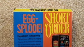 Vintage 1989 Nintendo NES Empty Video Game Box Short Order Egg Splode