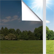 One Way Window Privacy Film Reflective Tint UV Heat Control Static Cling